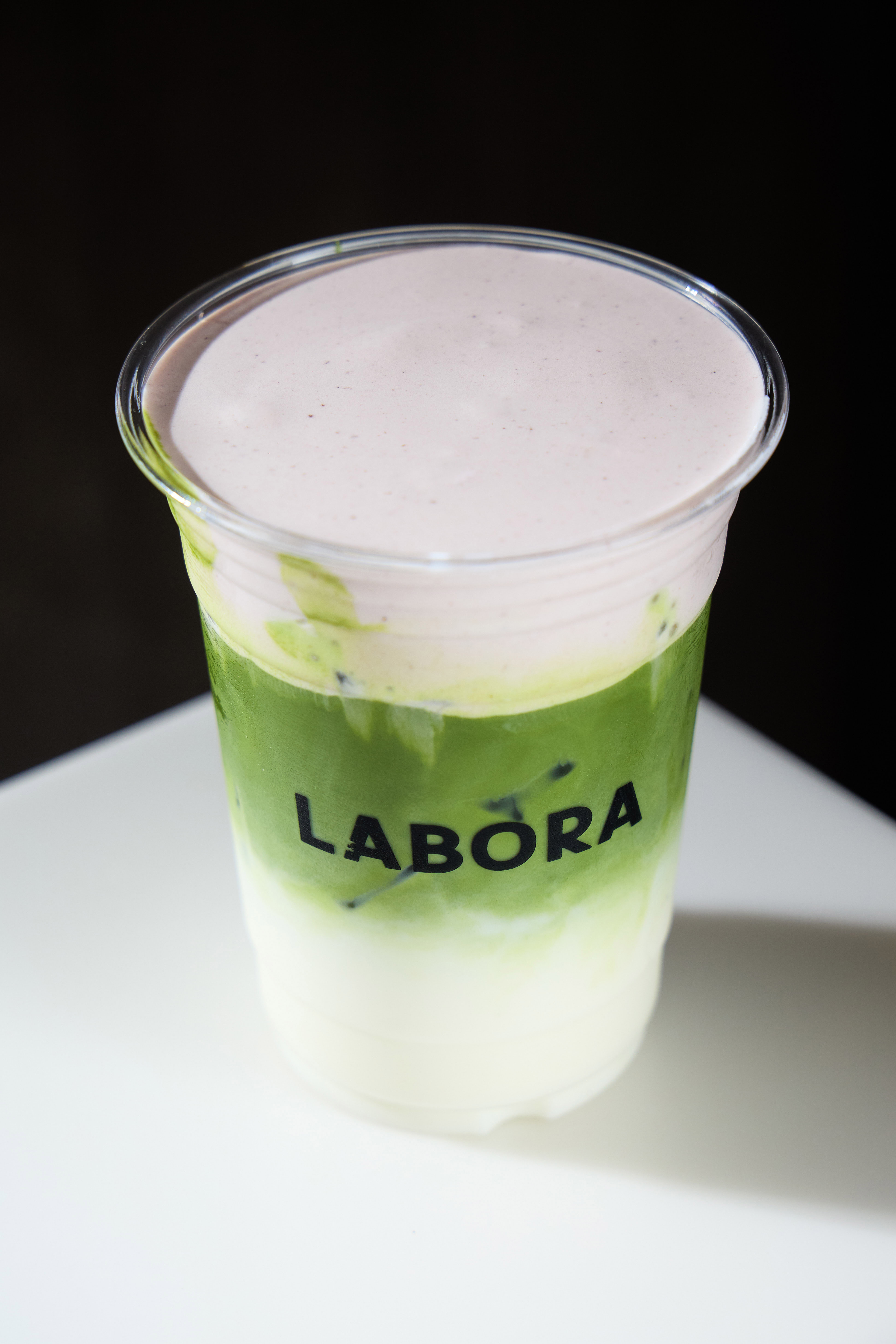 Blueberry 30 — Blueberry foam layered between a choice of our house-made Viet drip coffee
