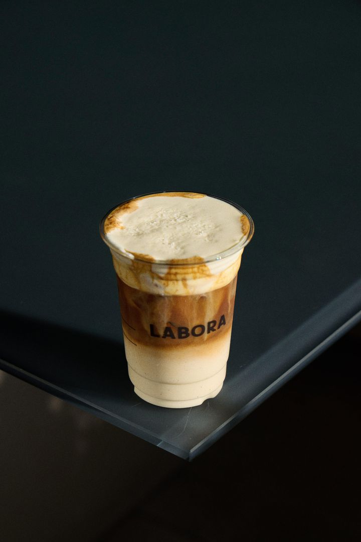 Salty 46 — Salty Cheese foam layered between a choice of our house-made Viet drip coffee